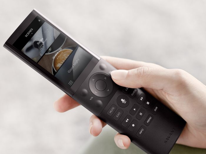 Savant TV Remote with screen