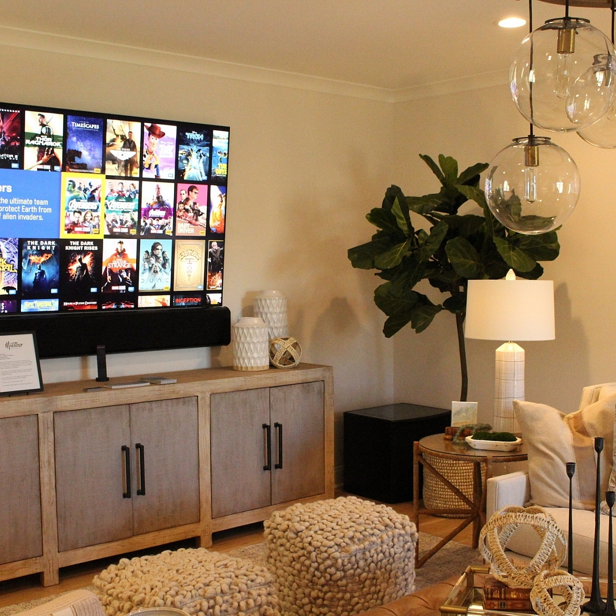 theory audio products for TV kaleidascape