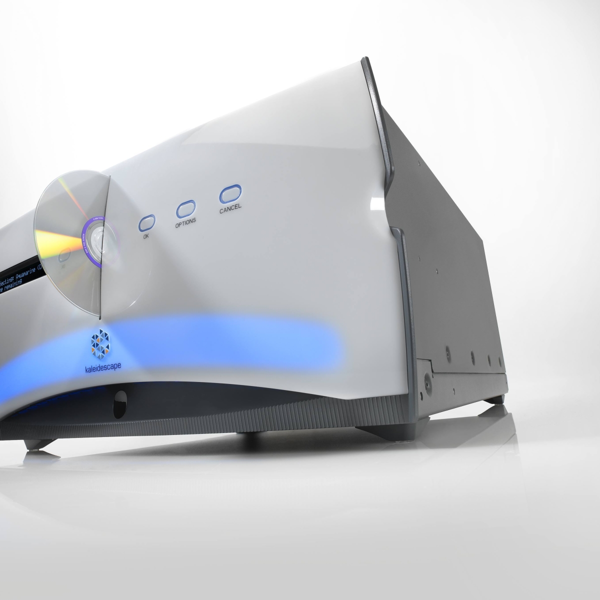 Silver Kaleidescape system with Disc