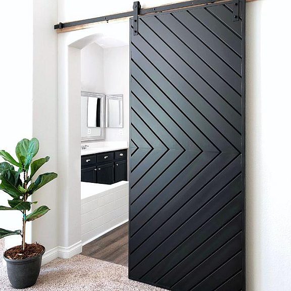 Autoslide Barn Door in home