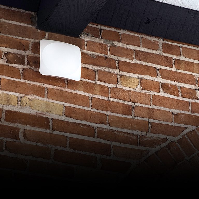 wifi router on brick wall networking