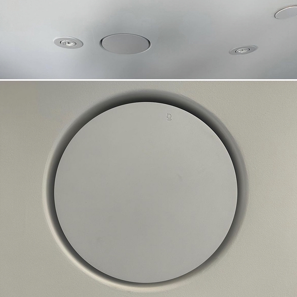 hidden ceiling speaker seeless brand